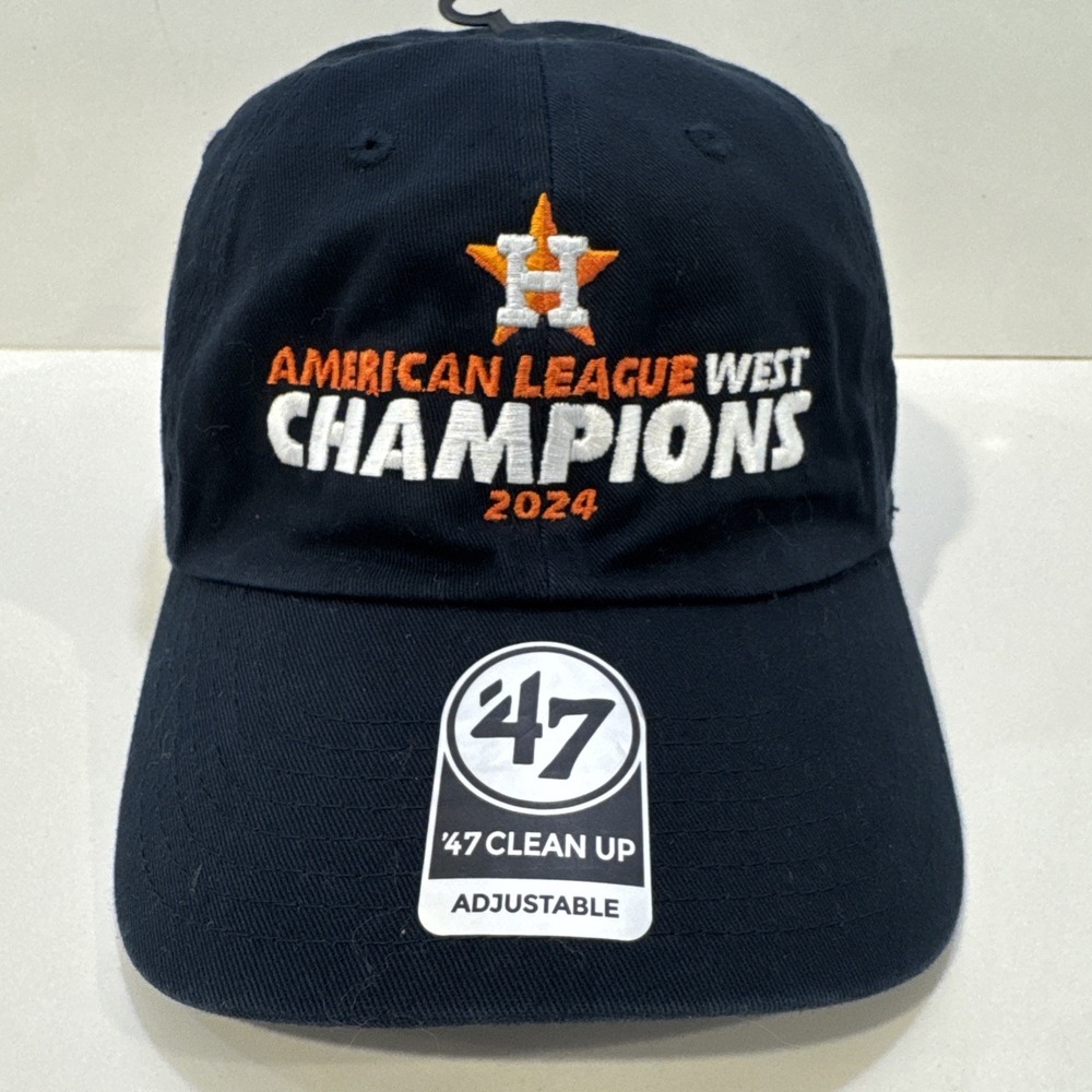 NWT HOUSTON ASTROS WORLD SERIES CHAMPIONS 2017 CAP Navy OSFA Adjustable NWT